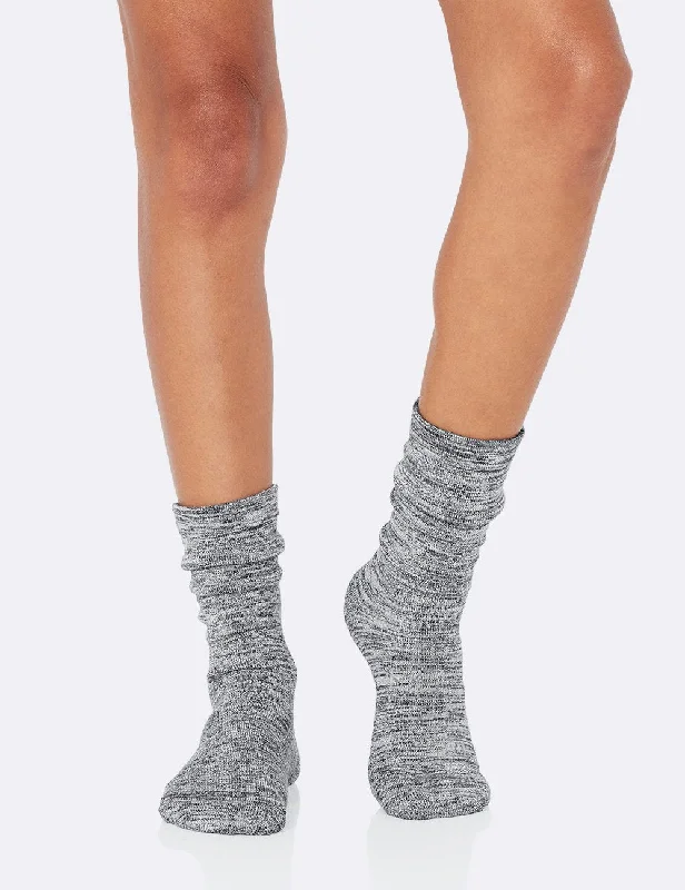 Soft fuzzy ankle socks for relaxation-Women's Chunky Bed Socks