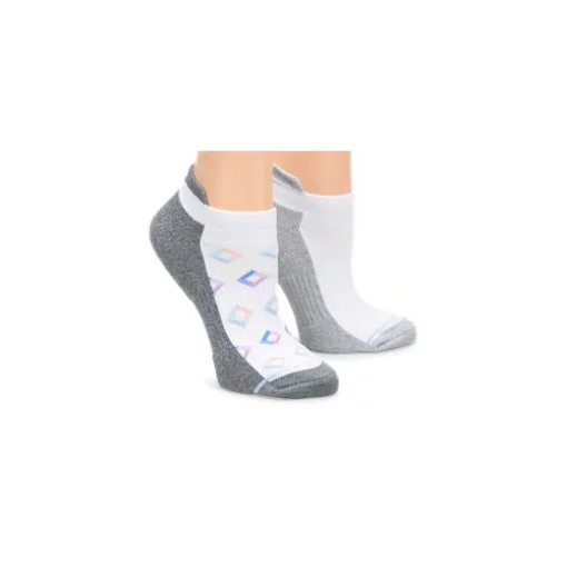 Thin bamboo ankle socks for summer-Women's Compression Ankle Socks 2-pair Pack