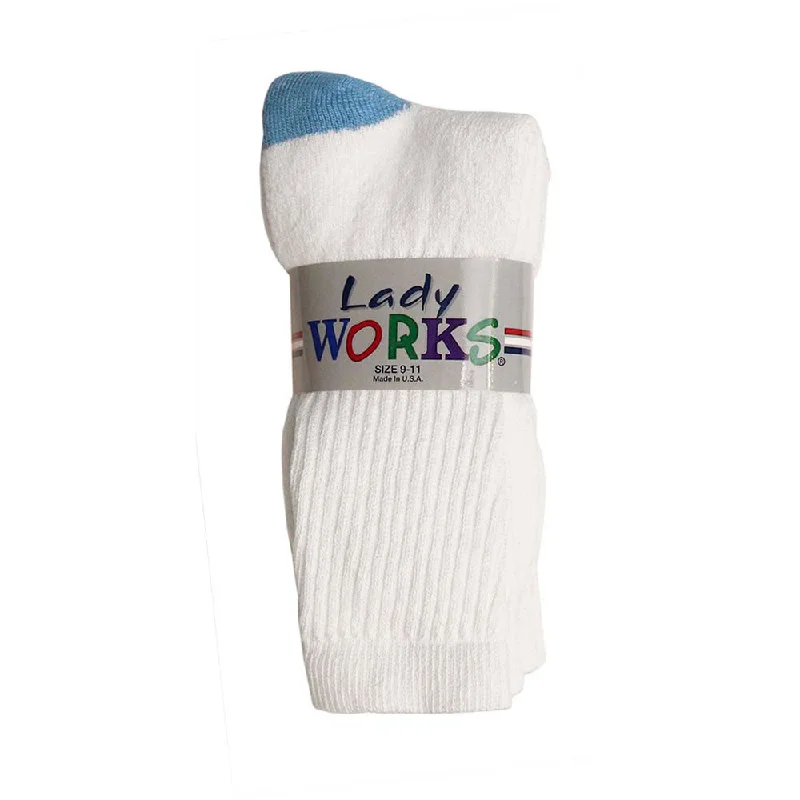 Novelty socks for holiday gifts-Women's Crew Socks 638 Pack of 3 Pairs