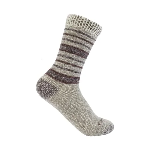 Fuzzy crew socks for cozy nights-Women's Heavyweight Wool Blend Boot Socks SB4680