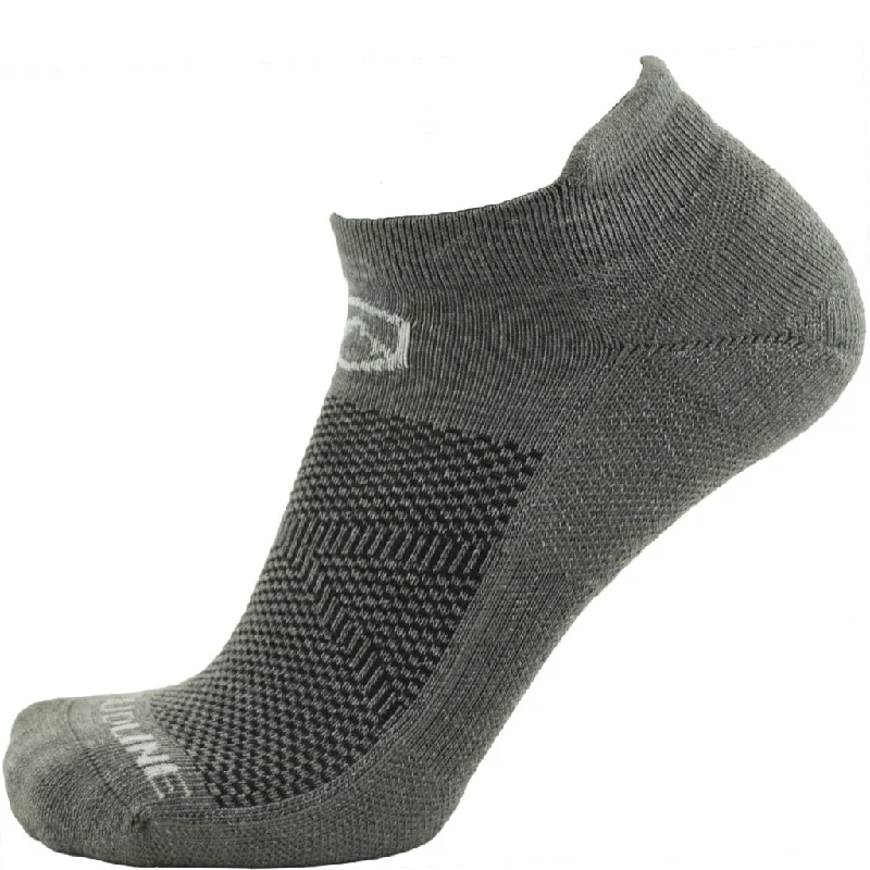 Grip ankle socks for pilates-Hydrotech No-Show Running Sock - Ultralight Cushion