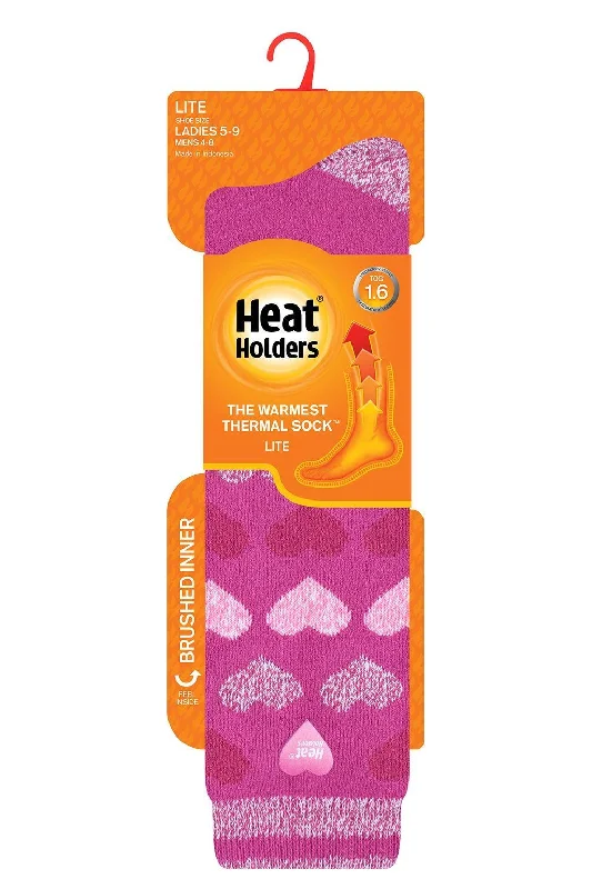 Long compression socks for circulation-Women's Long Hearts LITE™ Socks