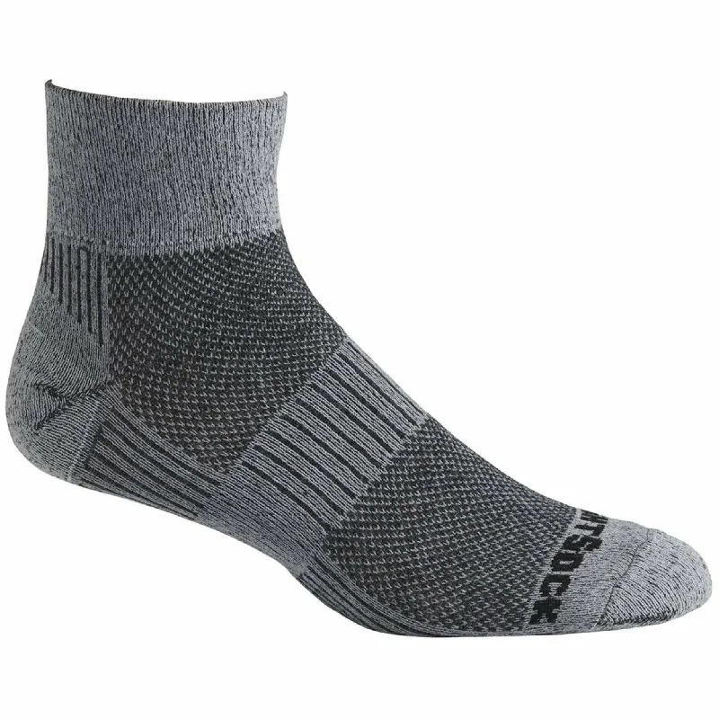 Custom knit ankle socks for special-Wrightsock Double-Layer ECO Winter Run Quarter Socks