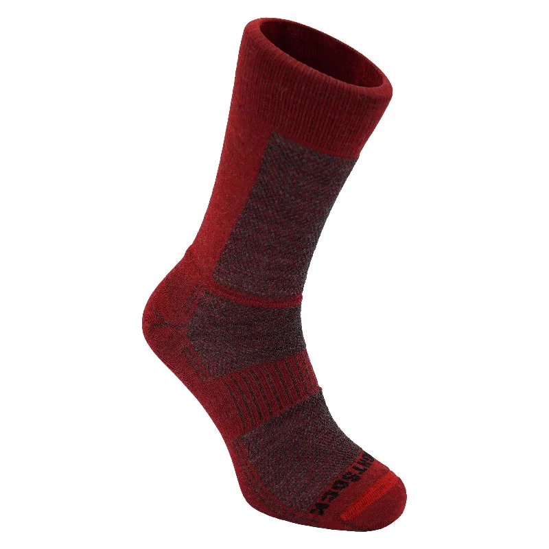 Grip ankle socks for safety-Wrightsock Double-Layer Merino Coolmesh II Crew Socks