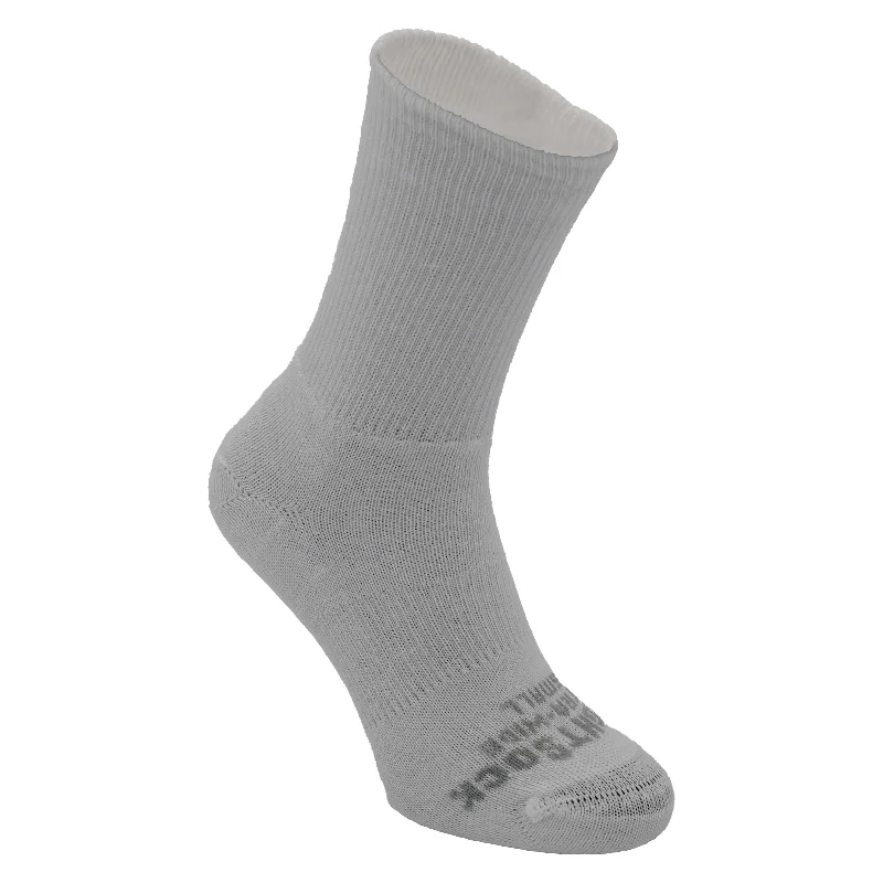 Large wool socks for warmth-Wrightsock Xtra Wide Crew Anti-Blister Socks